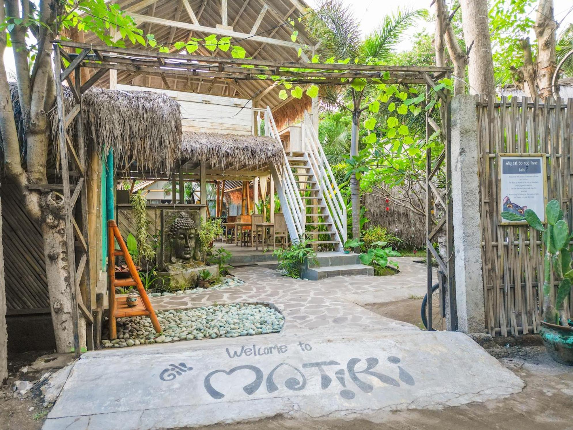 Отель Gili Matiki Гили-Эйр Экстерьер фото